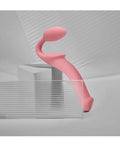 Strap-on-Me Semi-Realistic Bendable Strap-on - Pink SM (4)