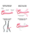 Strap-On-Me Strap-on-Me Semi-Realistic Bendable Strap-on - Pink - Image 2