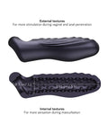 Man Wand Man Wand RYZER Max Penis Sleeve - Black Plum