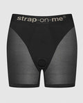 Strap-On-Me Strap On Me Halo Lingerie Harness - Black LG