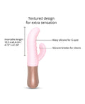 Love to Love Love to Love Sassy Bunny Thrusting G-Spot Rabbit - Baby Pink - Image 4
