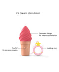 Love to Love Love to Love Cand'ice Ice Cream Cone Stimulator - Raspberry Jolly - Image 3