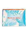 Love to Love Love to Love Born to Shine Pouch - Vivid Orange