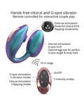 Love to Love Love to Love Wonderlover Dual Stimulator - Iridescent Turquoise - Image 3