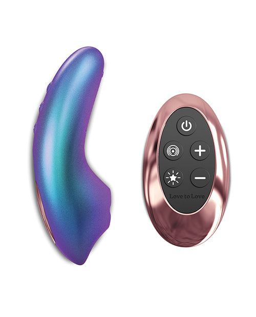 Love to Love Love to Love Dreamer Mini Tongue Flicker - Iridescent Turquoise