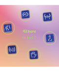 Love to Love Love to Love Let's Dice w/Door Hanger - Blue - Image 3