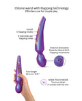Love to Love Love to Love Flapping Head Pleaser Wand - Iridescent Night - Image 3