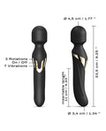 Dorcel Dorcel Dual Orgasms Wand - Black/Gold - Image 4