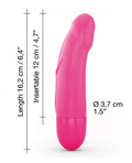 Dorcel Dorcel Real Vibration S 6" Rechargeable Vibrator - Pink - Image 4