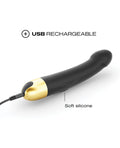 Dorcel Dorcel Real Vibration M 8.6" Rechargeable Vibrator 2.0 - Black/Gold - Image 4