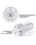 Dorcel Dorcel Deep Blow Multi Sensation Sleeve - Clear