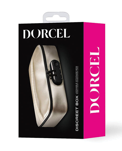 Dorcel Dorcel Lockable Discreet Box - Luxury Gold