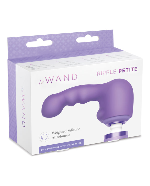 Le Wand Le Wand Ripple Petite Weighted Silicone Attachment
