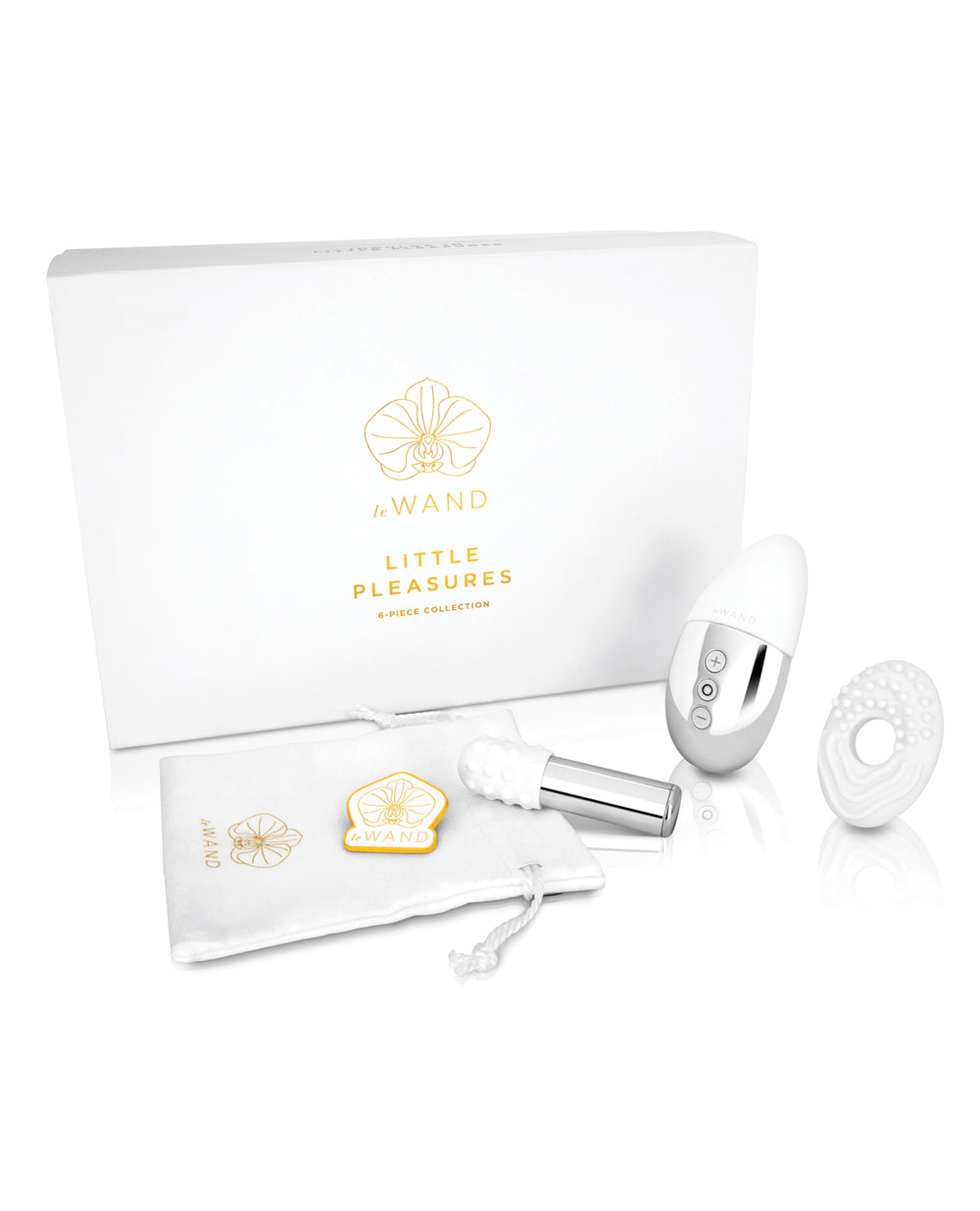 Le Wand Le Wand Little Pleasures 6 pc Kit - Chrome