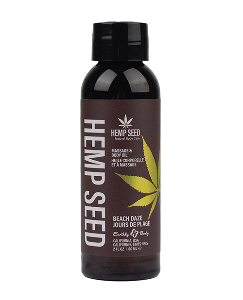 Earthly Body Earthly Body Massage & Body Oil - 2 oz Beach Daze