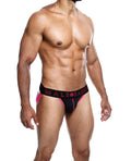 MaleBasics Male Basics Neon Jockstrap Coral LG
