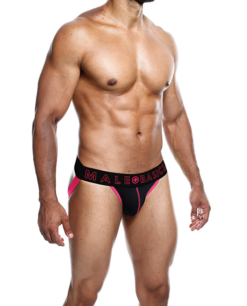 MaleBasics Male Basics Neon Jockstrap Coral LG