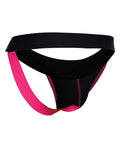 MaleBasics Male Basics Neon Jockstrap Coral MD - Image 5