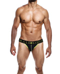 MaleBasics Male Basics Neon Jockstrap Neon Yellow SM - Image 2