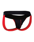 MaleBasics Male Basics Neon Jockstrap Red XL - Image 5