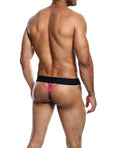 MaleBasics Male Basics Neon Thong Coral LG - Image 3