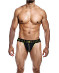 MaleBasics Male Basics Neon Thong Yellow LG