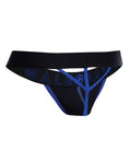MaleBasics Male Basics Neon Thong Royal LG - Image 5