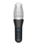 The Male Rose Pro Thrusting Rotating & Vibrating 3D Masturbator - Black (2)