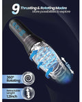 The Male Rose Pro Thrusting Rotating & Vibrating 3D Masturbator - Black (4)