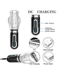 The Male Rose The Male Rose 3 Thrusting, Rotating & Vibrating Oral Sex Masturbator - Black - Image 2