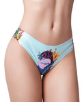 Mememe Mememe Botanic Panic Lips Printed Thong XL - Image 3