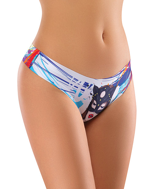 Mememe Mememe Cabal Freya Printed Thong XL