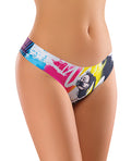Mememe Mememe Cabal Margot Printed Thong SM