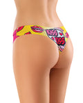 Mememe Mememe Intrigue Kissberry Printed Thong MD - Image 2