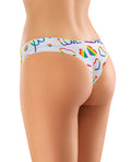 Mememe Mememe Pride Love Is Printed Thong XL - Image 2