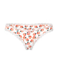 Exposed Sweet Treats Crotchless Boy Short w/Wicked Sensual Care Peach Lube - White QN - Image 3