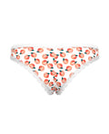 Exposed Sweet Treats Crotchless Boy Short w/Wicked Sensual Care Peach Lube - White S/M - Image 4