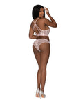 Exposed Seabreeze Strappy Back Cami & Short Blush L/XL - Image 3