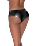 Exposed Club Candy Low Rise Split Crotch Boy Short Black S/M - Image 2