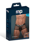 Male Power Cock Pit Fishnet Mini Cock Ring Short Black LG - Image 5
