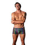 Male Power Pack & Play Pocket Short - Rainbow XL - Image 2