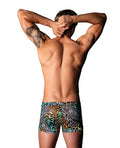 Male Power Go Wild Uplift Mini Short - Animal Multi SM - Image 2