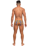 Male Power Pride Fest Contoured Pouch Mini Short Rainbow LG - Image 3