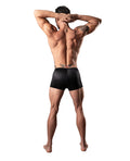 Male Power Male Power Satin Lycra Boxer Black Large - Image 2