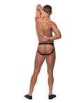 Male Power Cock Pit Fishnet Cock Ring Jock Black S/M