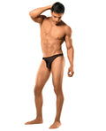 Male Power Male Power Stretch Net Pouch Thong Black L/XL