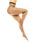 Mapale Fenced Net Pantyhose Black O/S - Image 3