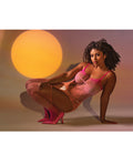 Mapale Floral Ombre Bodysuit - Pink Ombre QN - Image 3