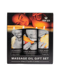 Earthly Body Earthly Body Edible Massage Oil Gift Set - 2 oz Banana, Mango & Pineapple