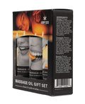 Earthly Body Earthly Body Edible Massage Oil Gift Set - 2 oz Banana, Mango & Pineapple - Image 2